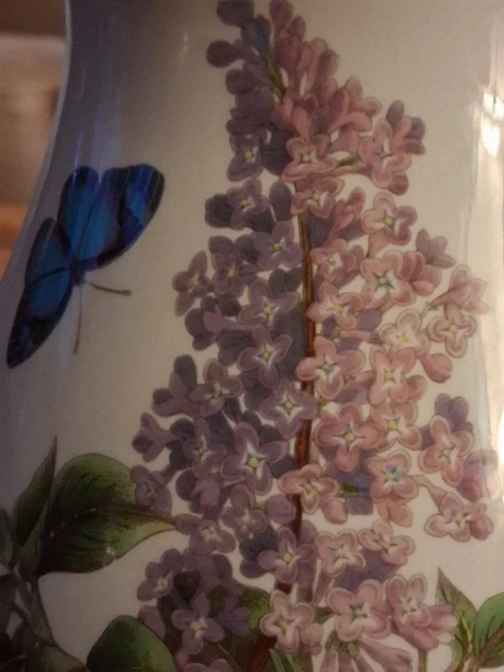 Vintage Portmeirion Ewer/Pitcher Garden Lilac Botanic Garden ~Discontinued Piece